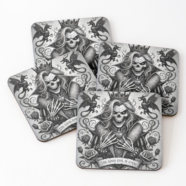 Item preview, Gothic Queen Skull Dragon designed and sold by Voodoo Store Paranormal Collections.