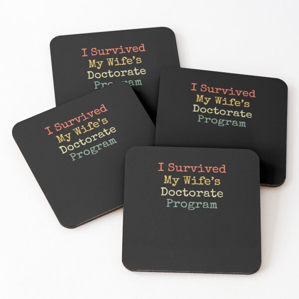 Item preview, I survived my wife's doctorate program funny husband designed and sold by snowry.