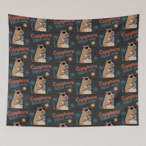Item preview, Cool Capybara Vibes Only designed and sold by SallySunday.
