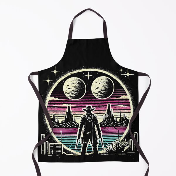 Item preview, Cool Retro Sci-Fi Cowboy designed and sold by Jcat7.