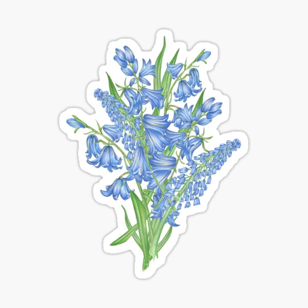 Item preview, Bluebell Melody designed and sold by AlisaArtDecor.