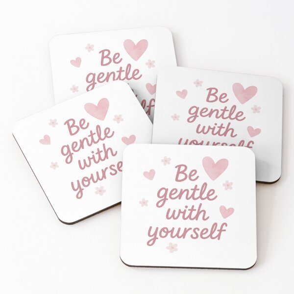Item preview, Be Gentle With Yourself – Bold & Modern Motivational Quote designed and sold by Joyloom.