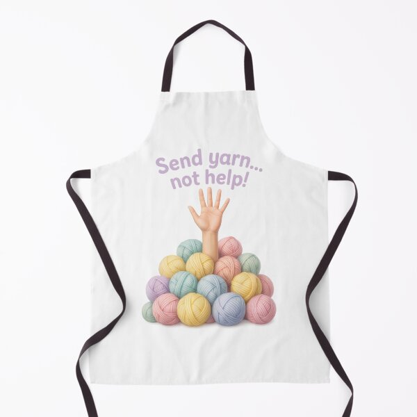 Item preview, Send Yarn ... Not Help! designed and sold by Stitch & Thread Studio.