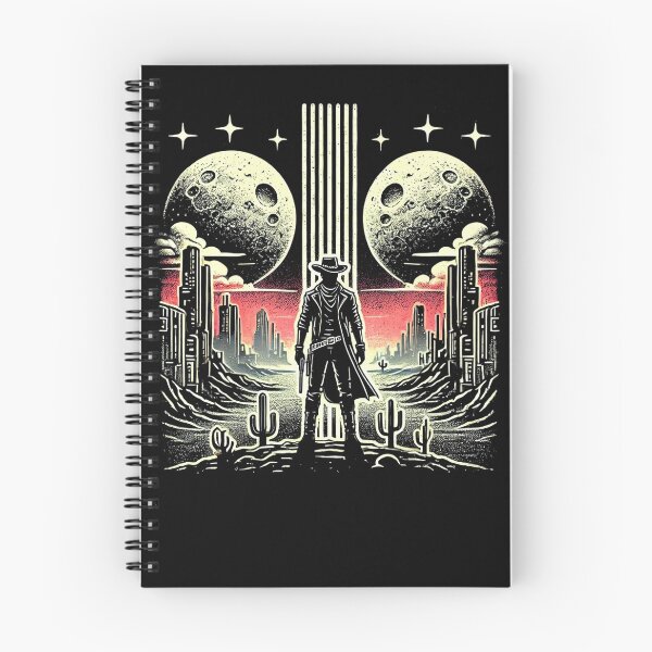 Item preview, Cool Retro Sci-Fi Cowboy designed and sold by Jcat7.