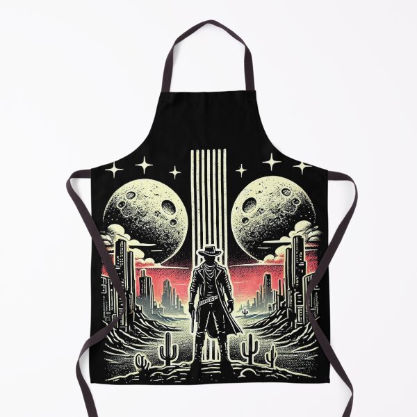Item preview, Cool Retro Sci-Fi Cowboy designed and sold by Jcat7.