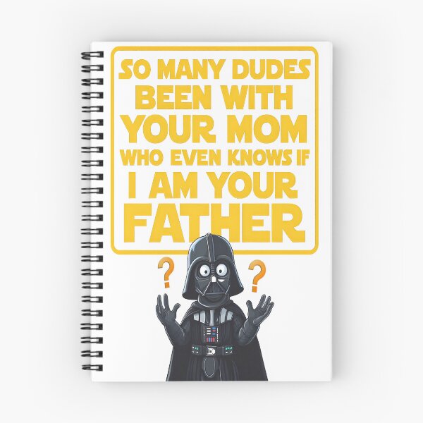 Item preview, Funny Darth Vader "Who's Your Father?" Meme – Star Wars Parody Confused Vader Design designed and sold by FinalFlash77.