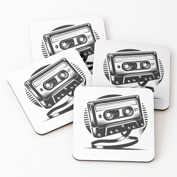 Item preview, Vintage Cassette Tape - Retro Music Nostalgia designed and sold by FreshPixelArt.