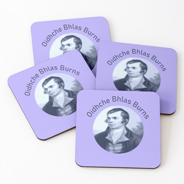 Item preview, Robbie Burns - Oidhche Bhlas Burns Blue Text designed and sold by taiche.