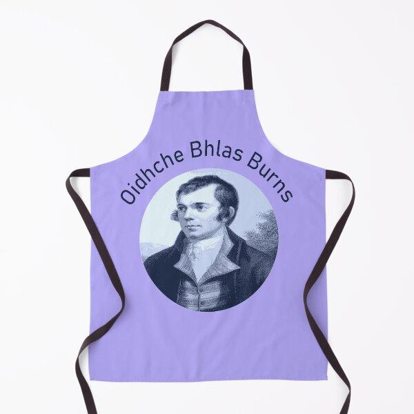Item preview, Robbie Burns - Oidhche Bhlas Burns Blue Text designed and sold by taiche.