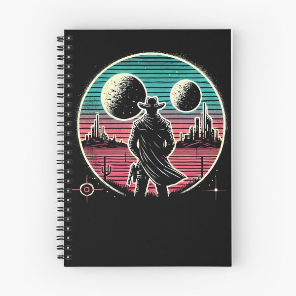 Item preview, Cool Retro Sci-Fi Cowboy designed and sold by Jcat7.
