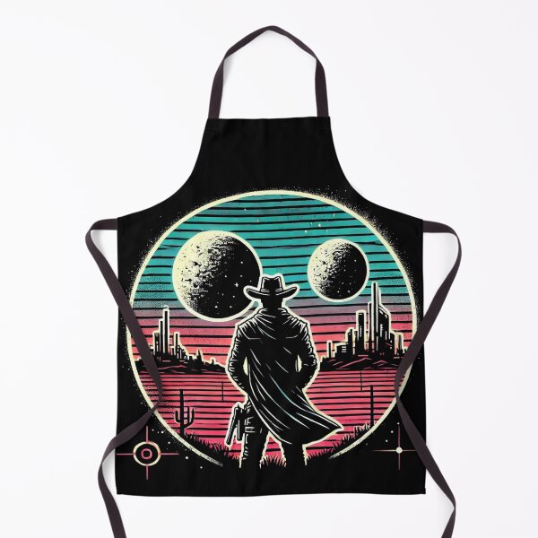 Item preview, Cool Retro Sci-Fi Cowboy designed and sold by Jcat7.