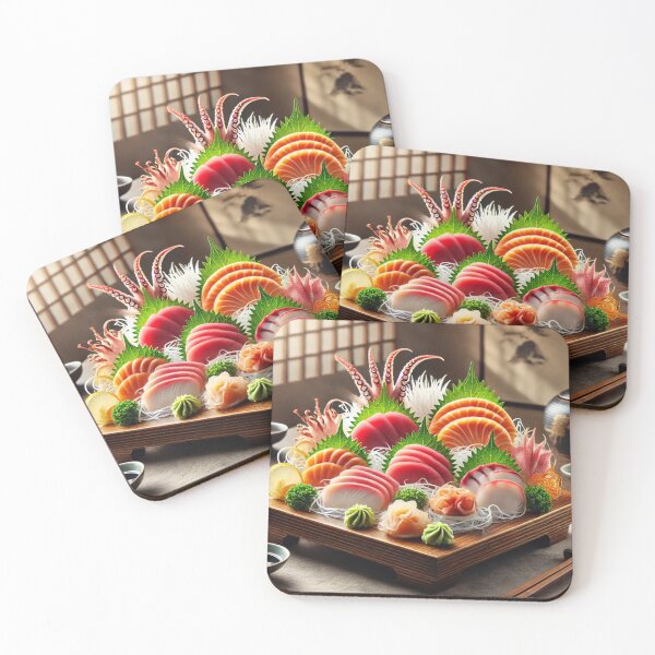 Item preview, "Exquisite Sashimi Platter" 「極上の刺身盛り合わせ」 designed and sold by SakuraJigsaw.