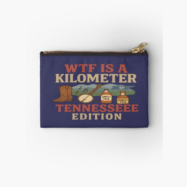 Item preview, WTF Is a Kilometer – Tennessee Patriot Edition designed and sold by Globalcitytees.