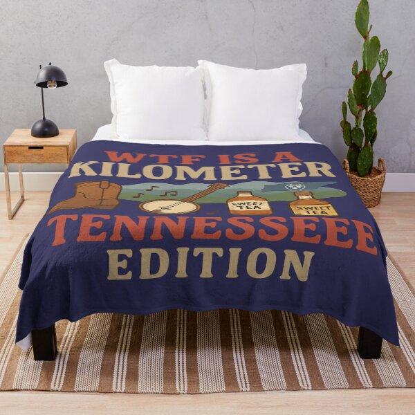 Item preview, WTF Is a Kilometer – Tennessee Patriot Edition designed and sold by Globalcitytees.