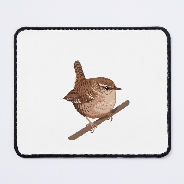 Item preview, The Wren - Minimalist Tiny Bird Design designed and sold by TheArtEngineer.