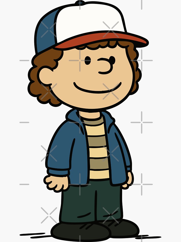 Dustin cartoon version