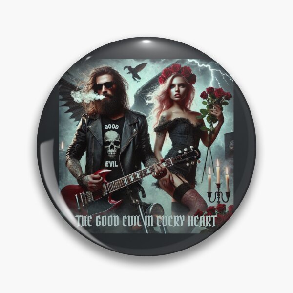Item preview, Gothic Couple Guitar Wings designed and sold by Voodoo Store Paranormal Collections.
