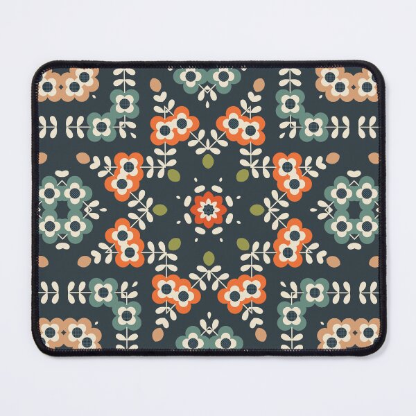 Item preview, PRAIRIE STAR - Western Style Retro Star Pattern on Charcoal Background designed and sold by Daisy Beatrice.