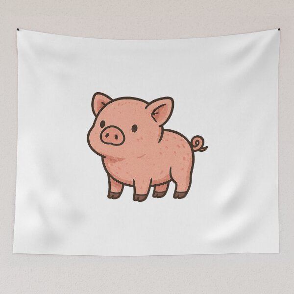 Item preview, Tiny Trottin’ Piglet designed and sold by FBA.