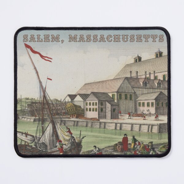 Item preview, Oldest Cities - Salem Massachusetts 18th Century Art designed and sold by CulturalCurios.