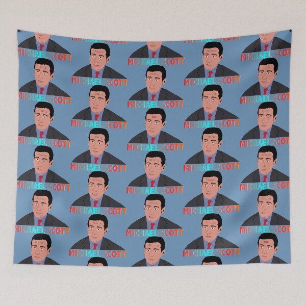 Item preview, Ilustración de Michael Scott designed and sold by ZooStateofMind.