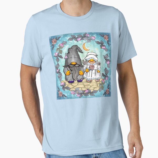 Item preview, Bride and Groom Gnome wedding designed and sold by artmuvz.