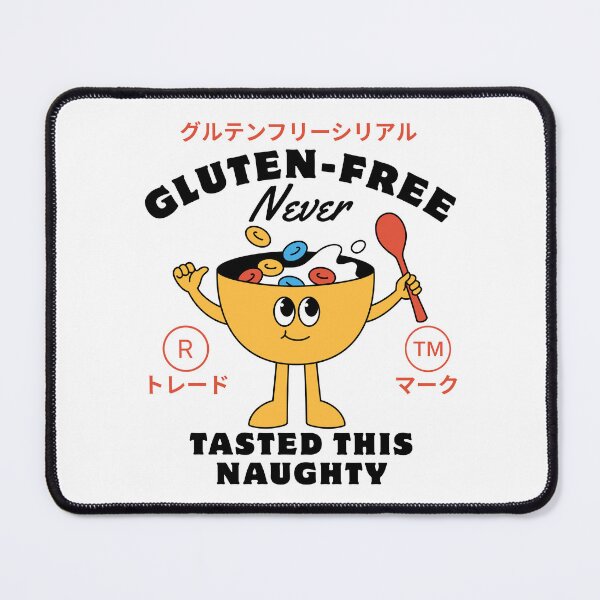 Item preview, Gluten-free never tasted this naughty (Gluten-free cereal) designed and sold by Peerless-Prime.