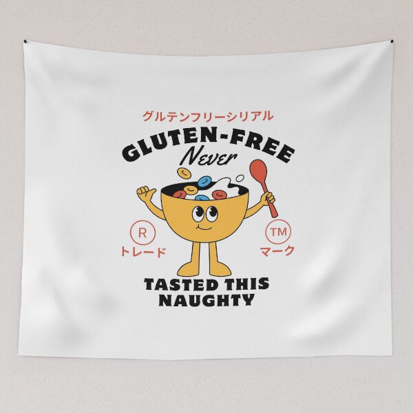 Item preview, Gluten-free never tasted this naughty (Gluten-free cereal) designed and sold by Peerless-Prime.