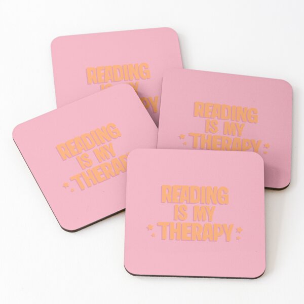 Item preview, Reading is my therapy designed and sold by dora decors.
