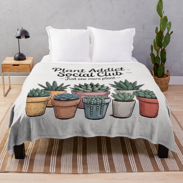 Item preview, Plant Addict Social Club Just One More Plant designed and sold by universe-hold ⭐⭐⭐⭐⭐.