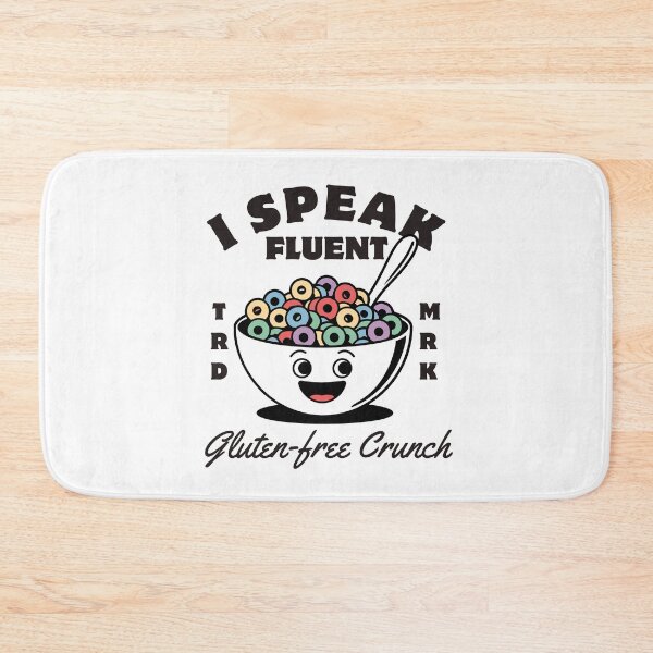 Item preview, I speak fluent, gluten-free crunch (Gluten-free cereal) designed and sold by Peerless-Prime.