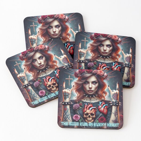 Item preview, Gothic Princess Tattoo Rose designed and sold by Voodoo Store Paranormal Collections.