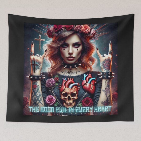 Item preview, Gothic Princess Tattoo Rose designed and sold by Voodoo Store Paranormal Collections.