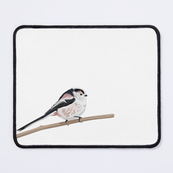 Item preview, The Long-tailed Tit - Minimalist Cute Bird designed and sold by TheArtEngineer.