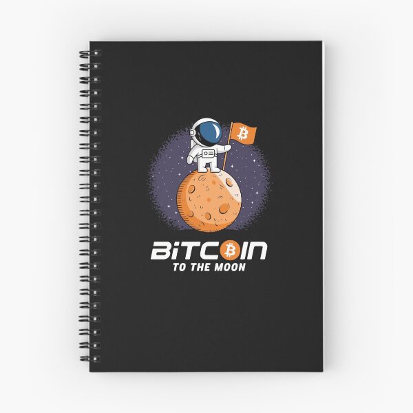 Item preview, Modern Trendy Bitcoin BTC Crypto to the Moon designed and sold by SOUFIANE1991.