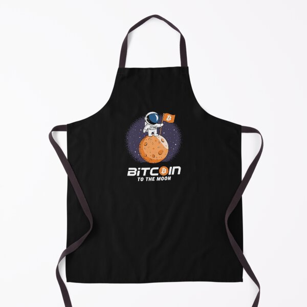 Item preview, Modern Trendy Bitcoin BTC Crypto to the Moon designed and sold by SOUFIANE1991.