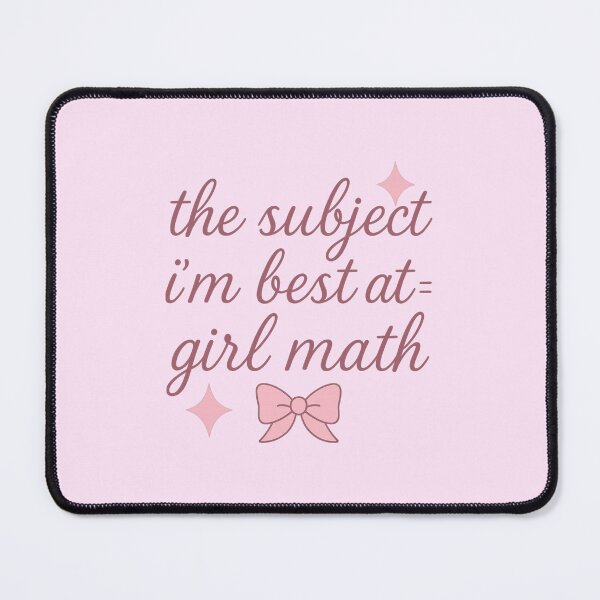 Item preview, Cute Girl Math Iconic Aesthetic designed and sold by ArtByEvelina.