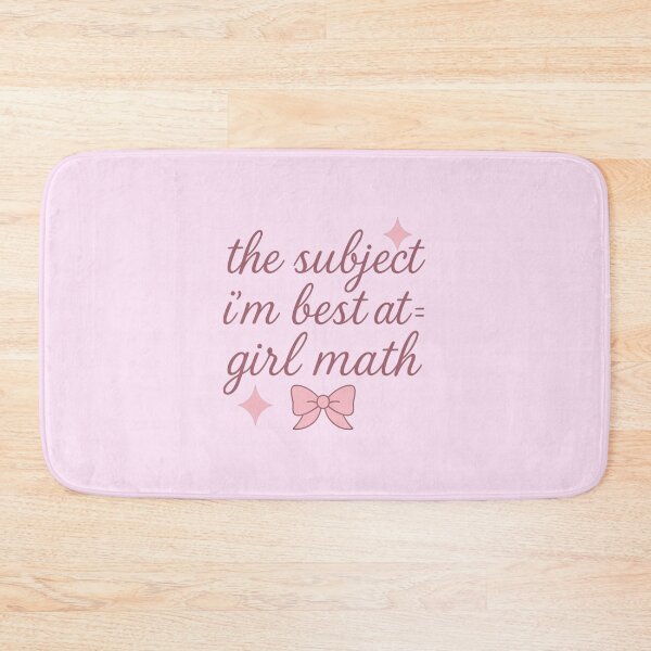 Item preview, Cute Girl Math Iconic Aesthetic designed and sold by ArtByEvelina.