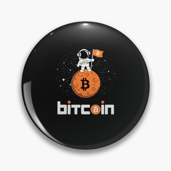 Item preview, Modern Trendy Bitcoin BTC Crypto to the Moon designed and sold by SOUFIANE1991.