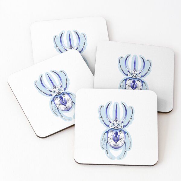 Item preview, Blue beetle porcelain designed and sold by lauriloart.