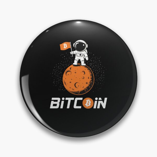 Item preview, Modern Trendy Bitcoin BTC Crypto to the Moon designed and sold by SOUFIANE1991.