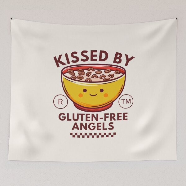 Item preview, Kissed by gluten-free angels (gluten-free cereal) designed and sold by Peerless-Prime.