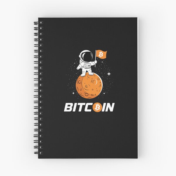 Item preview, Modern Trendy Bitcoin BTC Crypto to the Moon designed and sold by SOUFIANE1991.