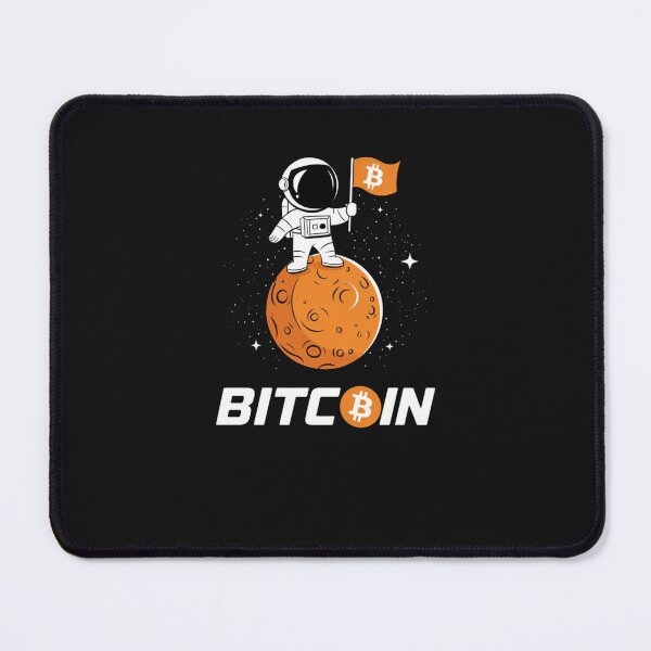 Item preview, Modern Trendy Bitcoin BTC Crypto to the Moon designed and sold by SOUFIANE1991.