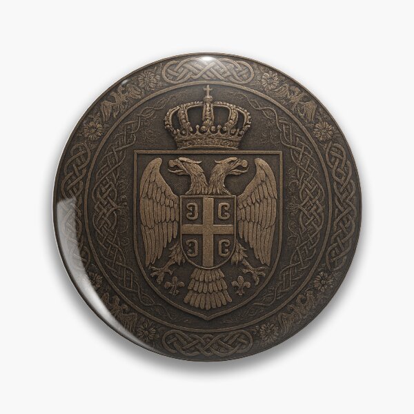Item preview, Serbian Coat of Arms designed and sold by historyandmore.