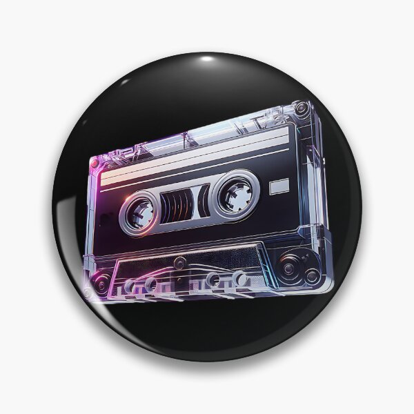 Item preview, Vintage Cassette Tape - Retro Music Nostalgia designed and sold by FreshPixelArt.