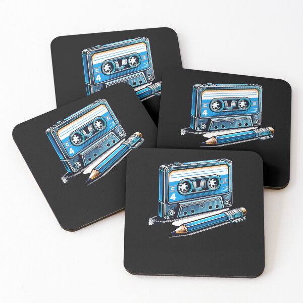 Item preview, Vintage Cassette Tape - Retro Music Nostalgia designed and sold by FreshPixelArt.