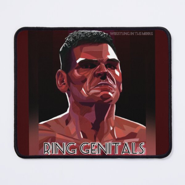 Item preview, Wrestling in the Middle "Ring Genitals" Design designed and sold by WrestlingMiddle.