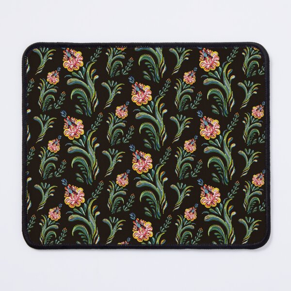 Item preview, Dark Folk Floral Pattern designed and sold by Bijutsuu-.