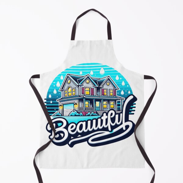 Item preview, Beautiful House in Rain Illustration designed and sold by Moon2025.